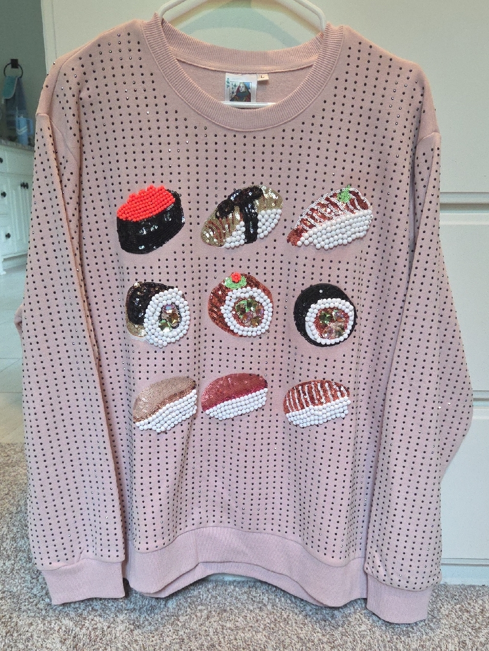 Queen Of Sparkles Sushi Sweatshirt